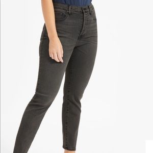 Everlane High-Rise Cigarette Jean 25 ankle